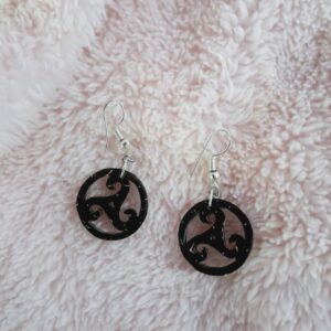 Coconut Shell Haging Earring : 00016