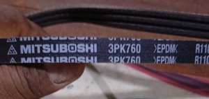 Belt 3PK760 Mitsuboshi