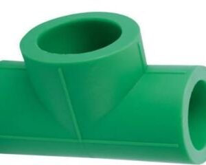 PP-R Green 50x40x50mm Pipe Tee Engineering Stor Items and Gust villas hot water systems Pipe Line