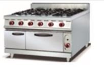 Gas Range With 6- Burner & Oven YXZH-TQ-6