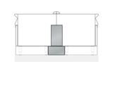 9AC109 2 PANELS FOR SERVICE DUCT (BACK TO BACK) Made In Italy