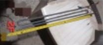 Tubular Heater 230V 3000W tube diameter 8mm ,length 609.6mm Height 50.8 mm