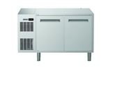 EJ2H7AA 2-DOOR REFRIGERATED COUNTER (STD), -2+10°C, AISI 304 (R290), WITHOUT WORK Top Made In Italy