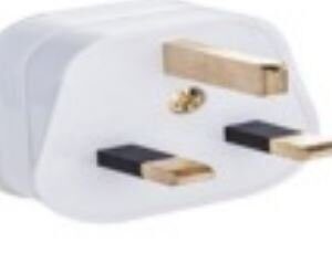 13A Plug Top White