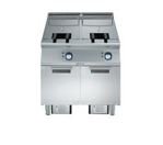 E9KKGDBAMEA 23+23LT EL.FRYER, 2 WELLS + 4X1/2 BASKETS Made In Italy