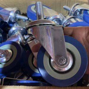 Castor Wheel 75mm 3in With Thread is M10 x 25mm