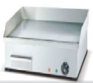 Electric Flat Grill + Groove 550*400*230mm 220V /50hz power:3Kw