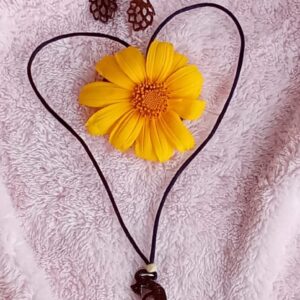 Coconut Shell Chain & Earring :100#14