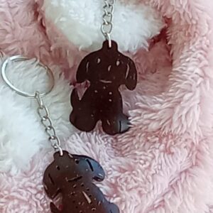 Coconut Shell Key Tag : 10115