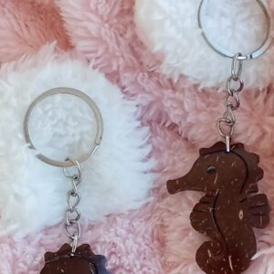 Coconut Shell Key Tag : 10105
