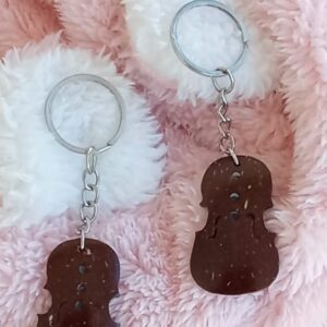 Coconut Shell Key Tag : 10108