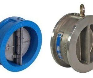 YASIKI 1 1/2 inch Ductile Iron Dual Disc Check valve SS304 Disc, EPDM Seat, Wafer Connection