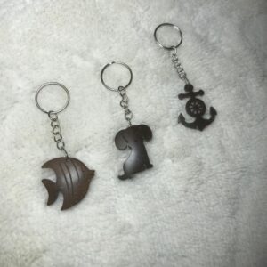 002 Coconut Cells Key Tags ( Hand Made)