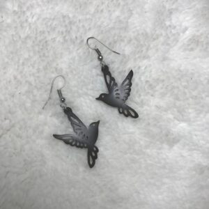 003 Coconut Cells Earrings (Hand Made)