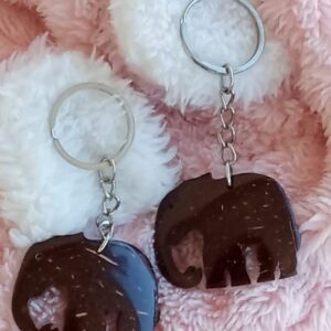 Coconut Shell Key Tag : 10118