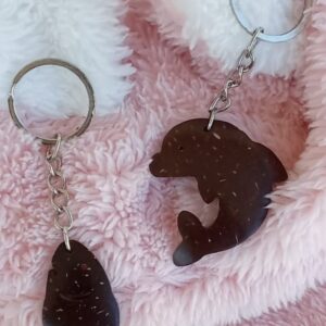 Coconut Shell Key Tag : 10116