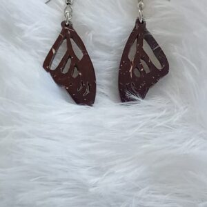 Coconut Shell Earring : 00131##