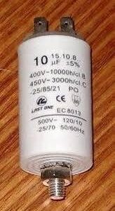 Capacitor 10uf 400VAC