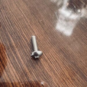 Stainless Steel 4mm Pan Head Screw, Length:14mm