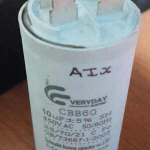 Capacitor 10 uf  450v  +/- 5% CBB60