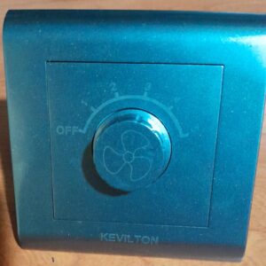 Fan Dimmer (Regulator)  220V Kevilton Black