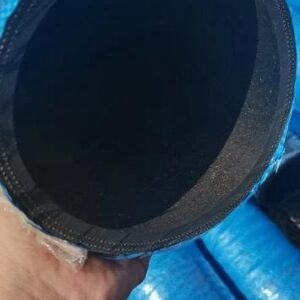 Rubber with spiral wire Hose 6 inch Diameter 5Mt