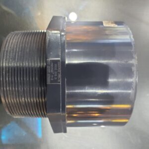 Plain Socket : Male BSP UPVC Male Threaded Adaptor UPVC 3″ (BSP THREAD)