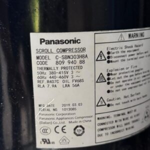 Panasonic Scroll Compressor C-SBN303H8A