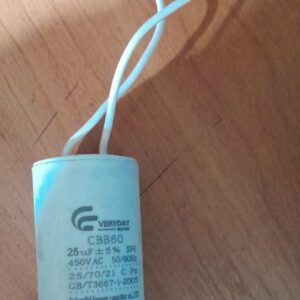 Motor Start Run Capacitor 25UF 450VAC