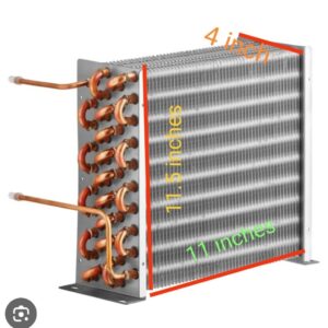 Aluminum condenser Coil