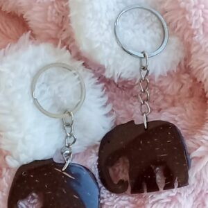 Coconut Shell Key Tag : 10103